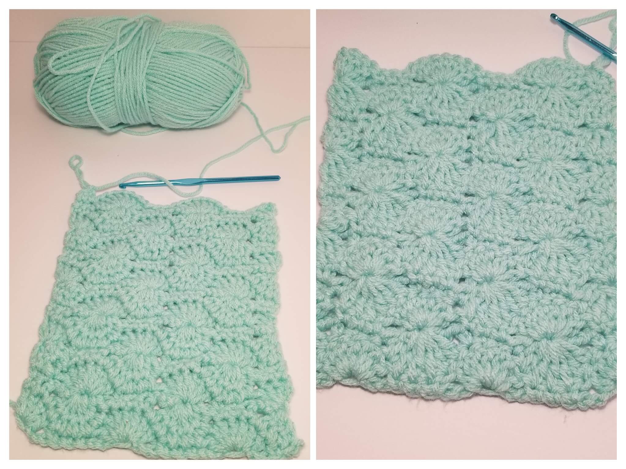 Catherine's Wheel Crochet Stitch